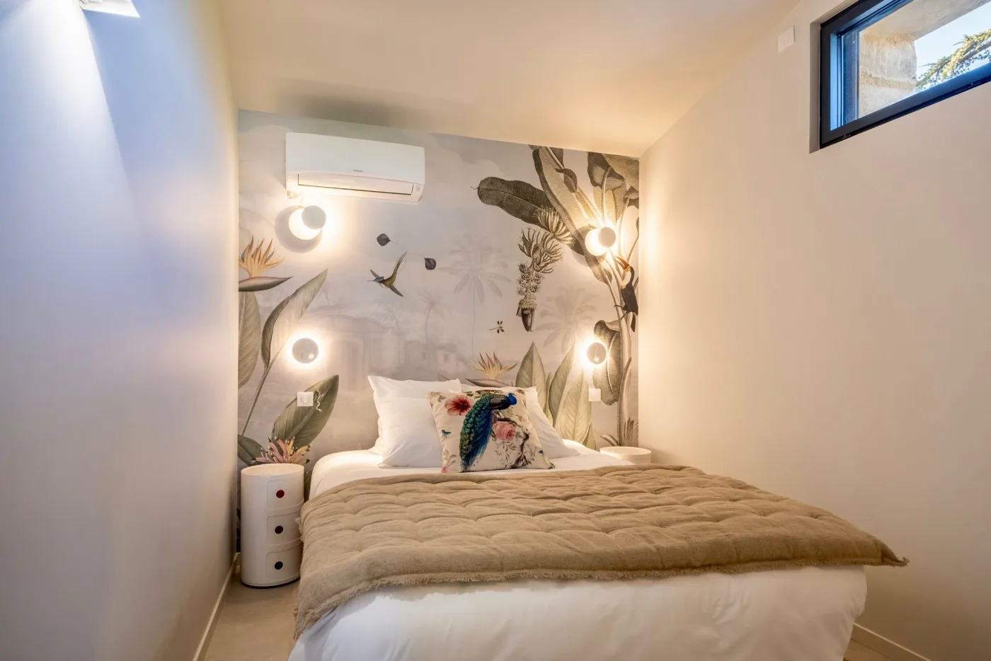 Chambre tropicale du gîte Un Air de Toscane